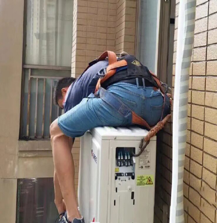 罗平空调移机